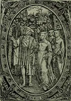 An illustration from L'art religieux de la fin du Moyen Age en France : étude sur l'iconographie du Moyen Age et sur ses sources d'inspiration (1922)