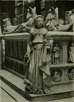 An illustration from L'art religieux de la fin du Moyen Age en France : étude sur l'iconographie du Moyen Age et sur ses sources d'inspiration (1922)