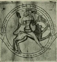 An illustration from L'art religieux de la fin du Moyen Age en France : étude sur l'iconographie du Moyen Age et sur ses sources d'inspiration (1922)