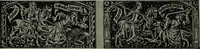 An illustration from L'art religieux de la fin du Moyen Age en France : étude sur l'iconographie du Moyen Age et sur ses sources d'inspiration (1922)