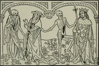 An illustration from L'art religieux de la fin du Moyen Age en France : étude sur l'iconographie du Moyen Age et sur ses sources d'inspiration (1922)