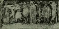 An illustration from L'art religieux de la fin du Moyen Age en France : étude sur l'iconographie du Moyen Age et sur ses sources d'inspiration (1922)