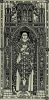 An illustration from L'art religieux de la fin du Moyen Age en France : étude sur l'iconographie du Moyen Age et sur ses sources d'inspiration (1922)