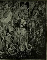 An illustration from L'art religieux de la fin du Moyen Age en France : étude sur l'iconographie du Moyen Age et sur ses sources d'inspiration (1922)