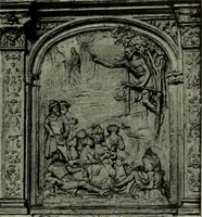 An illustration from L'art religieux de la fin du Moyen Age en France : étude sur l'iconographie du Moyen Age et sur ses sources d'inspiration (1922)