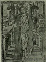 An illustration from L'art religieux de la fin du moyen âge en France; étude sur l'iconographie du moyen âge et sur ses sources d'inspiration; (1908)