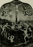 Picture 46 of 244 from L'art religieux de la fin du moyen âge en France; étude sur l'iconographie du moyen âge et sur ses sources d'inspiration; (1908), leaf 125