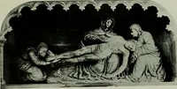 An illustration from L'art religieux de la fin du moyen âge en France; étude sur l'iconographie du moyen âge et sur ses sources d'inspiration; (1908)
