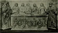 An illustration from L'art religieux de la fin du moyen âge en France; étude sur l'iconographie du moyen âge et sur ses sources d'inspiration; (1908)