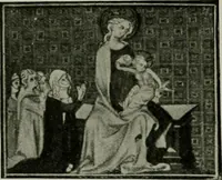 Picture 68 of 244 from L'art religieux de la fin du moyen âge en France; étude sur l'iconographie du moyen âge et sur ses sources d'inspiration; (1908), leaf 161