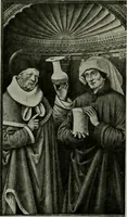 An illustration from L'art religieux de la fin du moyen âge en France; étude sur l'iconographie du moyen âge et sur ses sources d'inspiration; (1908)