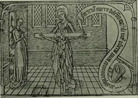An illustration from L'art religieux de la fin du moyen âge en France; étude sur l'iconographie du moyen âge et sur ses sources d'inspiration; (1908)