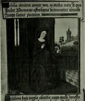 An illustration from L'art religieux de la fin du moyen âge en France; étude sur l'iconographie du moyen âge et sur ses sources d'inspiration; (1908)