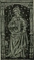 An illustration from L'art religieux de la fin du moyen âge en France; étude sur l'iconographie du moyen âge et sur ses sources d'inspiration; (1908)