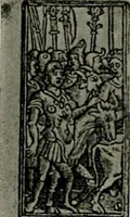 An illustration from L'art religieux de la fin du moyen âge en France; étude sur l'iconographie du moyen âge et sur ses sources d'inspiration; (1908)
