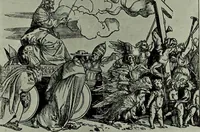 An illustration from L'art religieux de la fin du moyen âge en France; étude sur l'iconographie du moyen âge et sur ses sources d'inspiration; (1908)