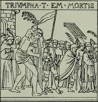 Picture 134 of 244 from L'art religieux de la fin du moyen âge en France; étude sur l'iconographie du moyen âge et sur ses sources d'inspiration; (1908), leaf 314