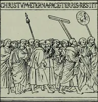 Picture 135 of 244 from L'art religieux de la fin du moyen âge en France; étude sur l'iconographie du moyen âge et sur ses sources d'inspiration; (1908), leaf 314