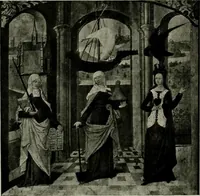 An illustration from L'art religieux de la fin du moyen âge en France; étude sur l'iconographie du moyen âge et sur ses sources d'inspiration; (1908)