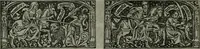 An illustration from L'art religieux de la fin du moyen âge en France; étude sur l'iconographie du moyen âge et sur ses sources d'inspiration; (1908)
