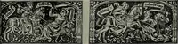 An illustration from L'art religieux de la fin du moyen âge en France; étude sur l'iconographie du moyen âge et sur ses sources d'inspiration; (1908)