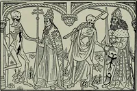 An illustration from L'art religieux de la fin du moyen âge en France; étude sur l'iconographie du moyen âge et sur ses sources d'inspiration; (1908)