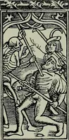 An illustration from L'art religieux de la fin du moyen âge en France; étude sur l'iconographie du moyen âge et sur ses sources d'inspiration; (1908)