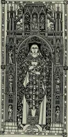 An illustration from L'art religieux de la fin du moyen âge en France; étude sur l'iconographie du moyen âge et sur ses sources d'inspiration; (1908)