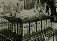 An illustration from L'art religieux de la fin du moyen âge en France; étude sur l'iconographie du moyen âge et sur ses sources d'inspiration; (1908)