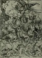An illustration from L'art religieux de la fin du moyen âge en France; étude sur l'iconographie du moyen âge et sur ses sources d'inspiration; (1908)