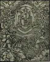 An illustration from L'art religieux de la fin du moyen âge en France; étude sur l'iconographie du moyen âge et sur ses sources d'inspiration; (1908)