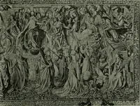 An illustration from L'art religieux de la fin du moyen âge en France; étude sur l'iconographie du moyen âge et sur ses sources d'inspiration; (1908)