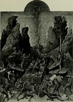 An illustration from L'art religieux de la fin du moyen âge en France; étude sur l'iconographie du moyen âge et sur ses sources d'inspiration; (1908)