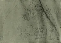 An illustration from L'art religieux de la fin du moyen âge en France; étude sur l'iconographie du moyen âge et sur ses sources d'inspiration; (1908)