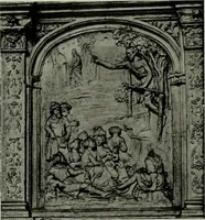 An illustration from L'art religieux de la fin du moyen âge en France; étude sur l'iconographie du moyen âge et sur ses sources d'inspiration; (1908)