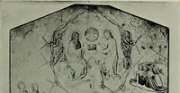 An illustration from L'art religieux de la fin du moyen âge en France; étude sur l'iconographie du moyen âge et sur ses sources d'inspiration; (1908)