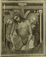 Picture 34 of 246 from L'art religieux de la fin du moyen âge en France; étude sur l'iconographie du moyen âge et sur ses sources d'inspiration; (1908), leaf 112