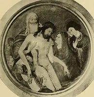An illustration from L'art religieux de la fin du moyen âge en France; étude sur l'iconographie du moyen âge et sur ses sources d'inspiration; (1908)