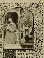 An illustration from L'art religieux de la fin du moyen âge en France; étude sur l'iconographie du moyen âge et sur ses sources d'inspiration; (1908)