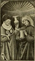 An illustration from L'art religieux de la fin du moyen âge en France; étude sur l'iconographie du moyen âge et sur ses sources d'inspiration; (1908)