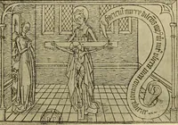 An illustration from L'art religieux de la fin du moyen âge en France; étude sur l'iconographie du moyen âge et sur ses sources d'inspiration; (1908)