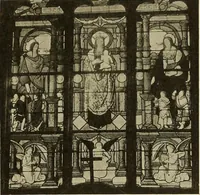 An illustration from L'art religieux de la fin du moyen âge en France; étude sur l'iconographie du moyen âge et sur ses sources d'inspiration; (1908)