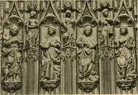 Picture 100 of 246 from L'art religieux de la fin du moyen âge en France; étude sur l'iconographie du moyen âge et sur ses sources d'inspiration; (1908), leaf 251