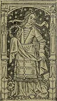An illustration from L'art religieux de la fin du moyen âge en France; étude sur l'iconographie du moyen âge et sur ses sources d'inspiration; (1908)
