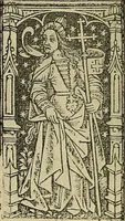 An illustration from L'art religieux de la fin du moyen âge en France; étude sur l'iconographie du moyen âge et sur ses sources d'inspiration; (1908)