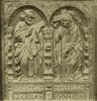 An illustration from L'art religieux de la fin du moyen âge en France; étude sur l'iconographie du moyen âge et sur ses sources d'inspiration; (1908)