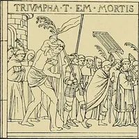 Picture 136 of 246 from L'art religieux de la fin du moyen âge en France; étude sur l'iconographie du moyen âge et sur ses sources d'inspiration; (1908), leaf 318