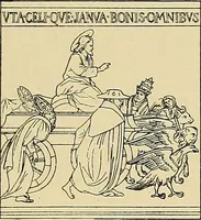 Picture 138 of 246 from L'art religieux de la fin du moyen âge en France; étude sur l'iconographie du moyen âge et sur ses sources d'inspiration; (1908), leaf 318
