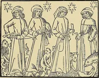 Picture 144 of 246 from L'art religieux de la fin du moyen âge en France; étude sur l'iconographie du moyen âge et sur ses sources d'inspiration; (1908), leaf 336