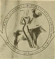 Picture 161 of 246 from L'art religieux de la fin du moyen âge en France; étude sur l'iconographie du moyen âge et sur ses sources d'inspiration; (1908), leaf 373